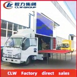 Mobile Stage Factory - Custom Isuzu 4x2 Container Stage Truck