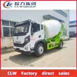 Concrete Mixer Factory - Custom 4m3 DongFeng Mixer Pump