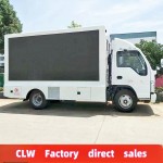 Advertising Truck Factory - Custom ISUZU 4 Screen LED Truck