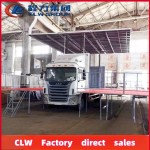 Mobile Stage Factory - Custom Isuzu Digital Performing Stage