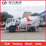 Concrete Mixer Factory - Custom 2025 Dongfeng 3 Cubic Mixer