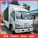Mobile Stage Factory - Custom Isuzu 4x2 Container Stage Truck