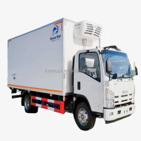 Refrigerated Truck Factory - Custom Isuzu 4x2 4 Ton Freezer