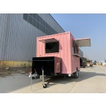 Mobile Cart Manufacturer - Custom Big Wheel Crepe Cart with Cooking Equipment