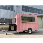 Mobile Cart Manufacturer - Custom Big Wheel Crepe Cart with Cooking Equipment