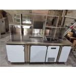 Water Bar Counter Factory - Custom Stainless Steel Bubble Tea Work Table