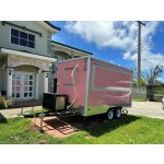 Food Trailer Manufacturer - Factory 11ft Width Deep Fryer Snack Trailer Dubai