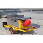Hot Dog Cart Manufacturer - 2024 Factory Mini Gas Baking Equipment Cart