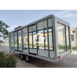 Prefab Barn Supplier - Fashion Big Window Customizable Container Shop