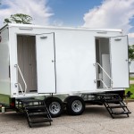 Portable Toilet Factory - Custom Steel Skid Mobile Toilet Trailer Australia