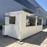 Container Kiosk Supplier - Modular Prefab Drive-through Food Kiosk Booth