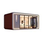 Prefab Barn Supplier - Fashion Big Window Customizable Container Shop
