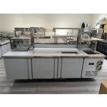 Milk Tea Counter Supplier - 2024 Customized Length Bubble Tea Work Table