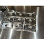 Water Bar Counter Factory - Custom Stainless Steel Bubble Tea Work Table