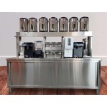 Bubble Tea Bar Factory - High Quality Stainless Steel Milk Tea Service Counter