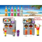 Ice Cream Machine Supplier - Latest Double Ice Cream Slush Dispenser Machine