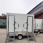 Restroom Trailer Supplier - Professional Lightweight Prefabricated Toilet
