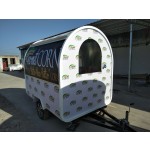 Ice Cream Cart Manufacturer - 2024 Europe Juice Ice Cream Cart with Snack