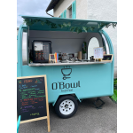 Food Cart Factory - Multifunctional Stainless Steel Tricycle Hot Dog Cart