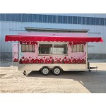 Food Truck Supplier - Flower Mobile Snack Truck for Miami