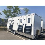 Portable Toilet Supplier - Popular Public Movable Outdoor Toilet Trailer