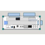 Container Kiosk Supplier - Modular Prefab Drive-through Food Kiosk Booth