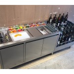 Bartending Workbench Factory - Mobile Stainless Bar Table Easy Assemble