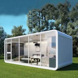Container House Manufacturer - 20ft Large Size Prefab Capsule Bed Hotel