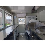 Food Trailer Manufacturer - Factory 11ft Width Deep Fryer Snack Trailer Dubai