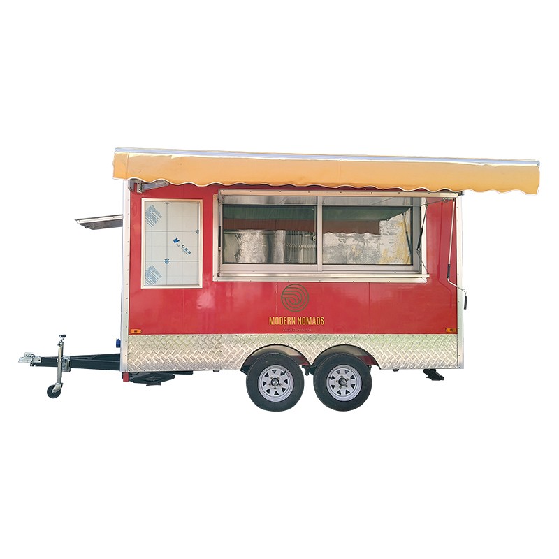 BBQ Cart Manufacturer - Fully Equipped BBQ Food Truck Mobile Kitchen