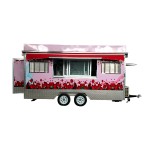 Food Truck Supplier - Flower Mobile Snack Truck for Miami