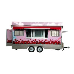 Food Truck Supplier - Flower Mobile Snack Truck for Miami