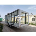 Mobile Home Supplier - Modern Apple Pod Cabin Outdoor Luxury Prefab
