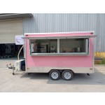 Food Trailer Manufacturer - Factory 11ft Width Deep Fryer Snack Trailer Dubai