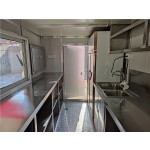 Food Trailer Factory - Custom Burger Bakery Outdoor Trailer with Kitchen
