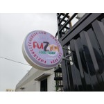 Food Truck Supplier - Container Style Food Business Trailer with Terrace