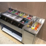 Bartending Workbench Factory - Mobile Stainless Bar Table Easy Assemble