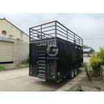 Food Trailer Factory - Concession Customized Double Decker Coffee Trailer