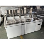 Milk Tea Counter Supplier - 2024 Customized Length Bubble Tea Work Table