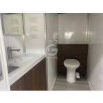 Restroom Trailer Manufacturer - Brand New Portable Toilet on Wheels