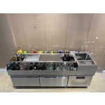 Cocktail Station Manufacturer - Newest Stainless Steel Bartender Serving Counter