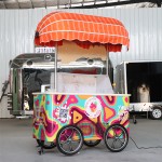 Ice Cream Cart Supplier - Summer Popular Gelato Cart Europe Standard