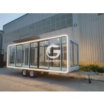 Prefab Barn Supplier - Fashion Big Window Customizable Container Shop