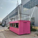 Mobile Bar Manufacturer - Prefab Customized Shipping Container Coffee Shop