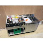 Bar Table Supplier - Easy Set Up Stainless Bar Prep Table Mixing Station