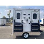 Portable Toilet Factory - Custom Steel Skid Mobile Toilet Trailer Australia