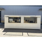 Container Kiosk Supplier - Modular Prefab Drive-through Food Kiosk Booth