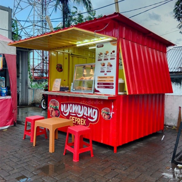 Food Kiosk Supplier - Commercial Street Shop Container Food Truck Kiosk