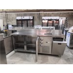 Bubble Tea Bar Factory - High Quality Stainless Steel Milk Tea Service Counter