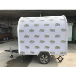 Food Trailer Supplier - Best-selling Waffle Caravan BBQ Hot Dog Trailer
